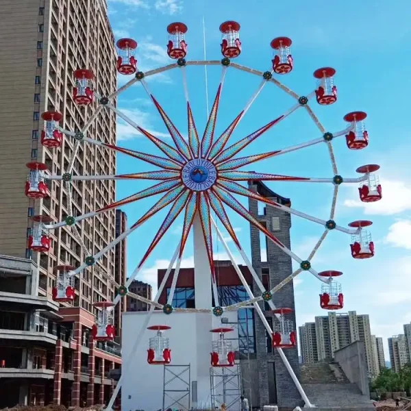 ferris wheel ride4 HOTFUN 30-Meter Observation Ferris Wheel for Sale