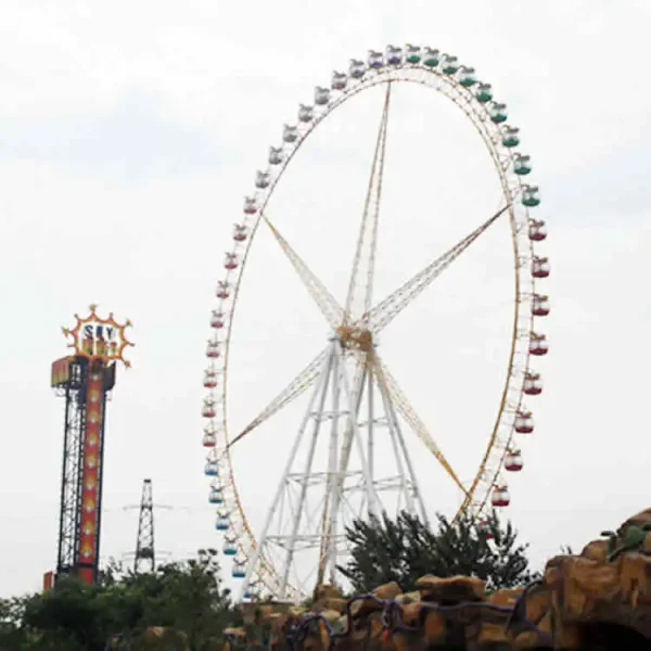 ferris wheel7 HOTFUN Selling 88-Meter Ferris Wheel Rides